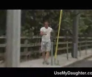 La amiga de la hija de papa zorras mas