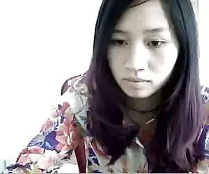 China chica en la webcam videosprno