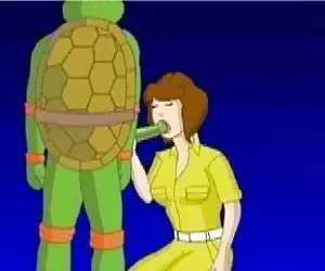 Las tortugas ninja (dios mío) golfas maduras