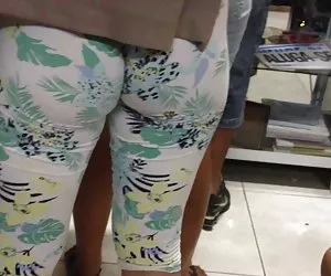 El culo de lycra sras ardientes