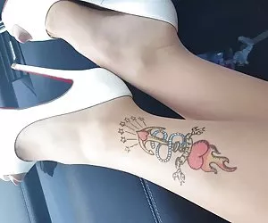 Mi medias del tatuaje del tobillo videos porno de peliculas